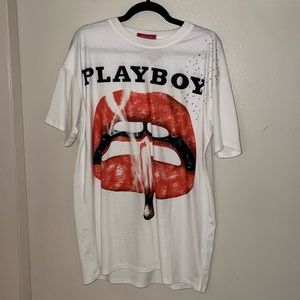 MUNDEFEIS Playboy Oversized Tee Size L
